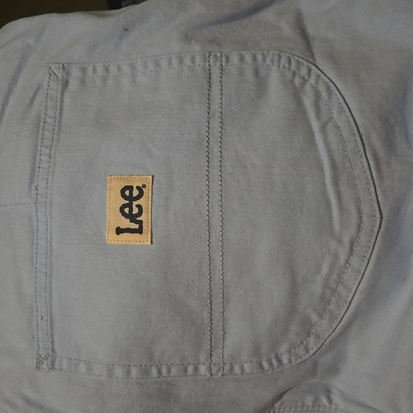 Lee Light Blue Cropped Pants B1 - Picture 10 of 10
